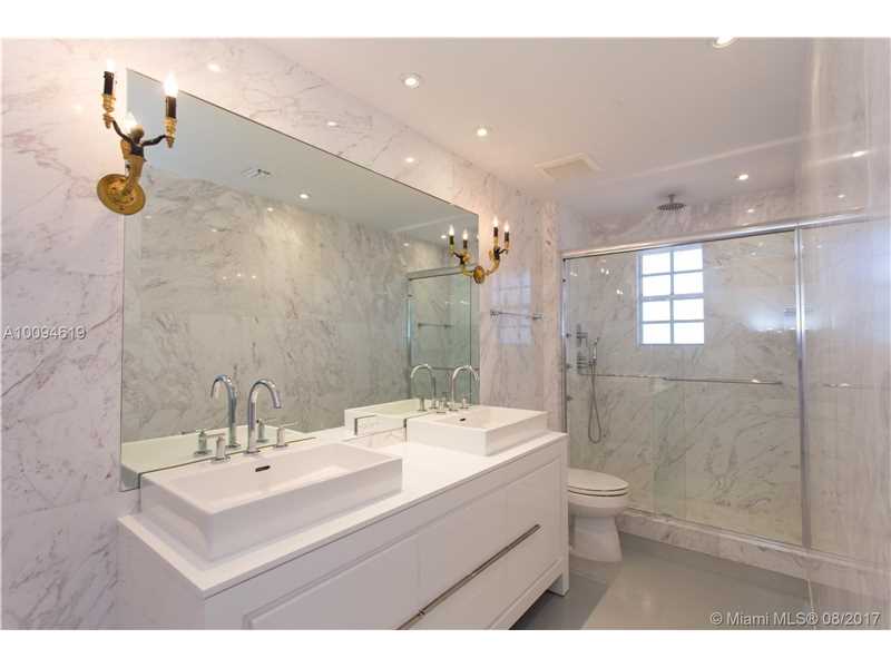 Fisher Island Home For Sale Bathroom & Vanity Marble