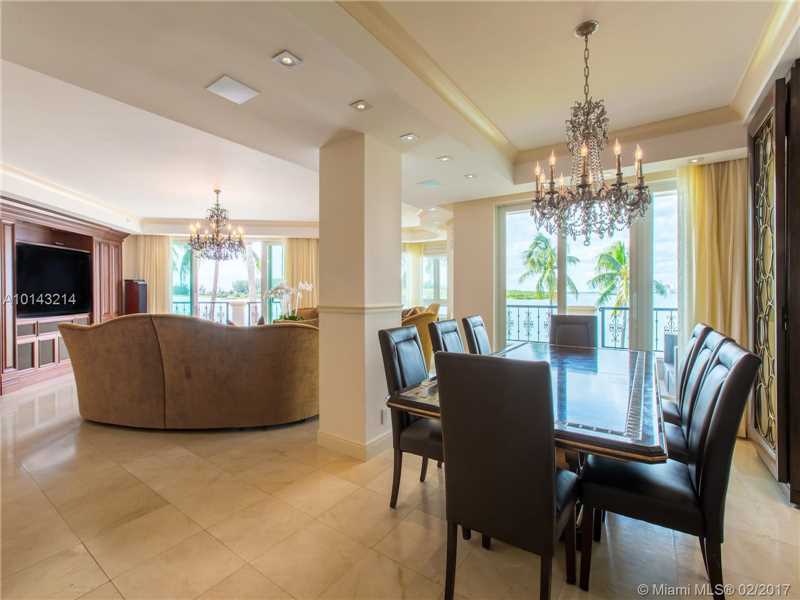 Fisher Island Home For Sale Dining Room