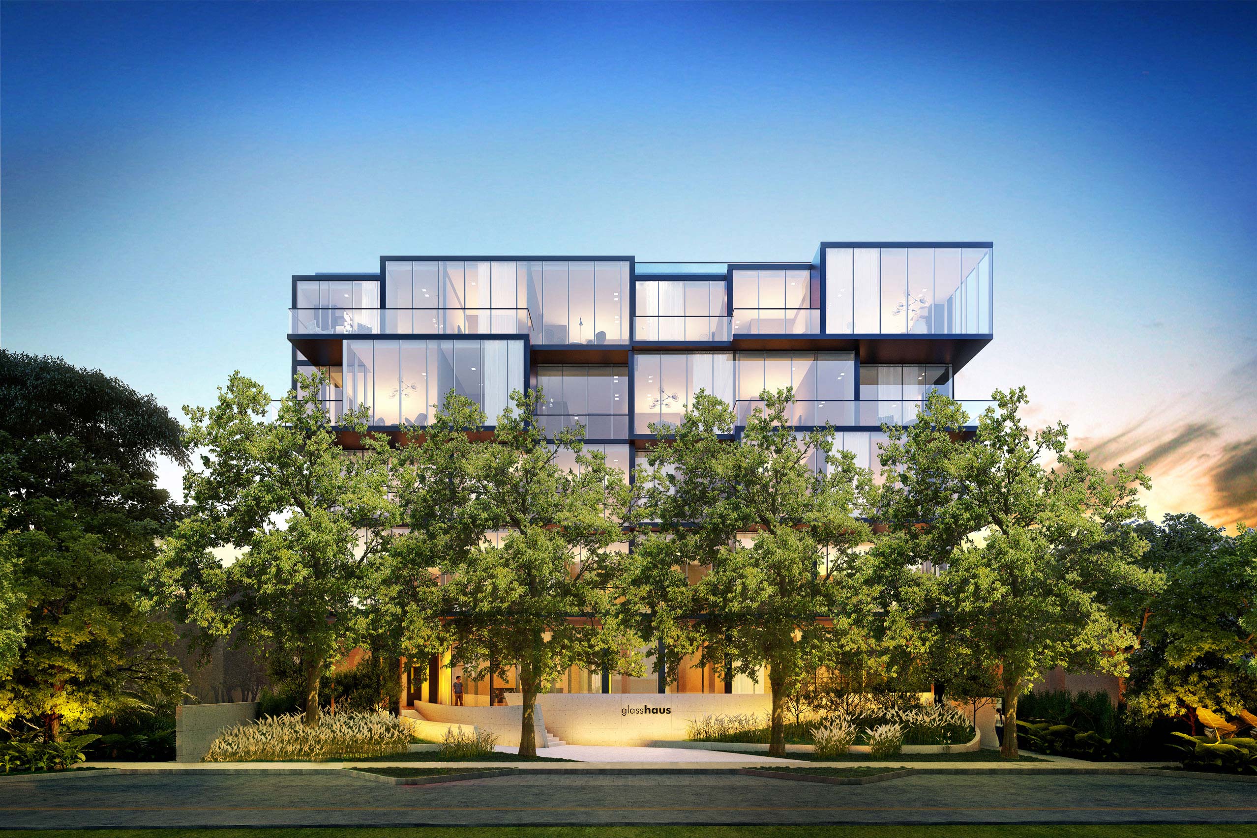 GlassHaus In The Grove – 23 Contemporary Residences in Coconut Grove