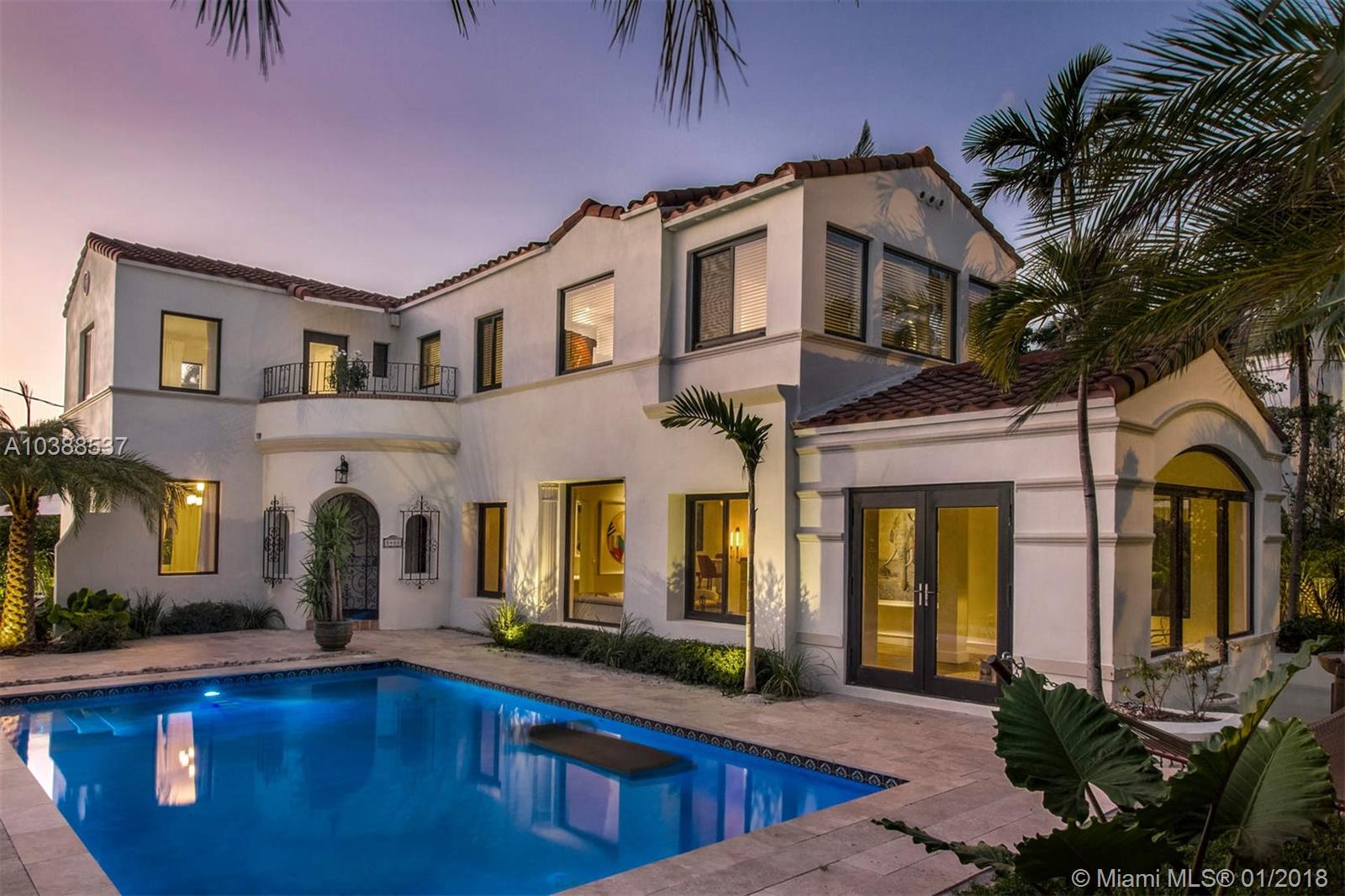 The Best Priced Miami Beach Mediterranean-style Houses