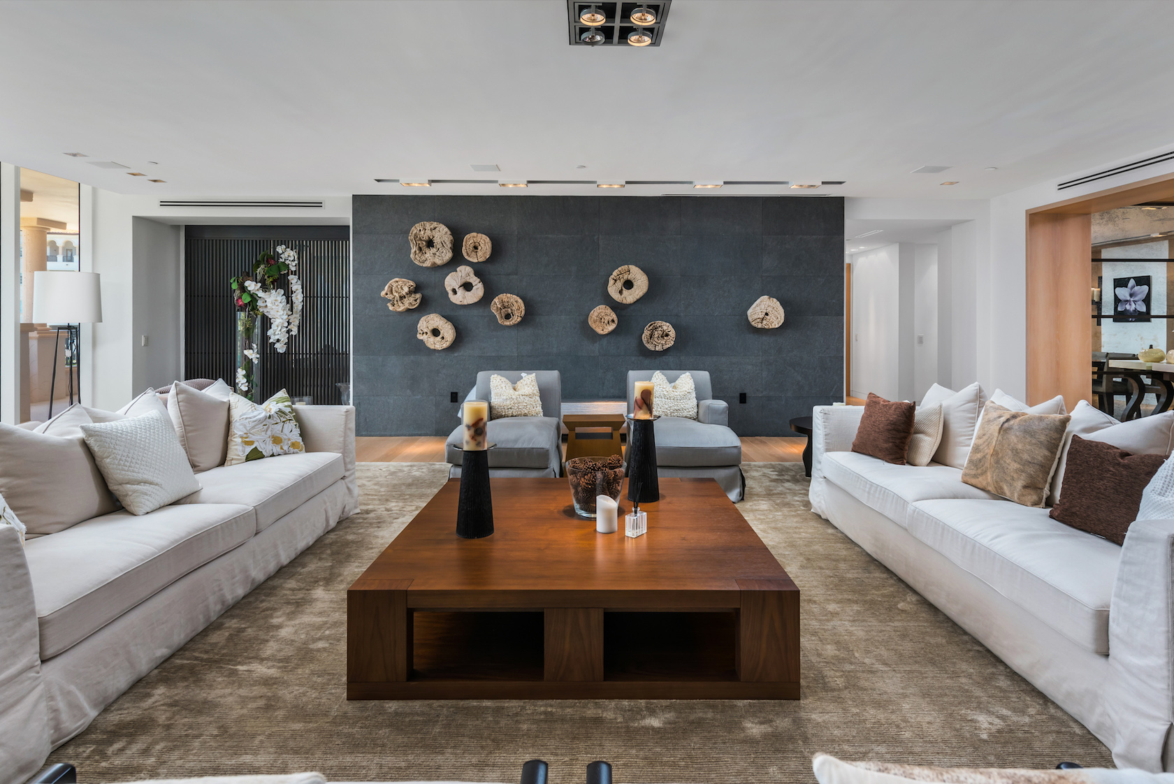 7143 Fisher Island Dr. - Palazzo Del Mare Living Room