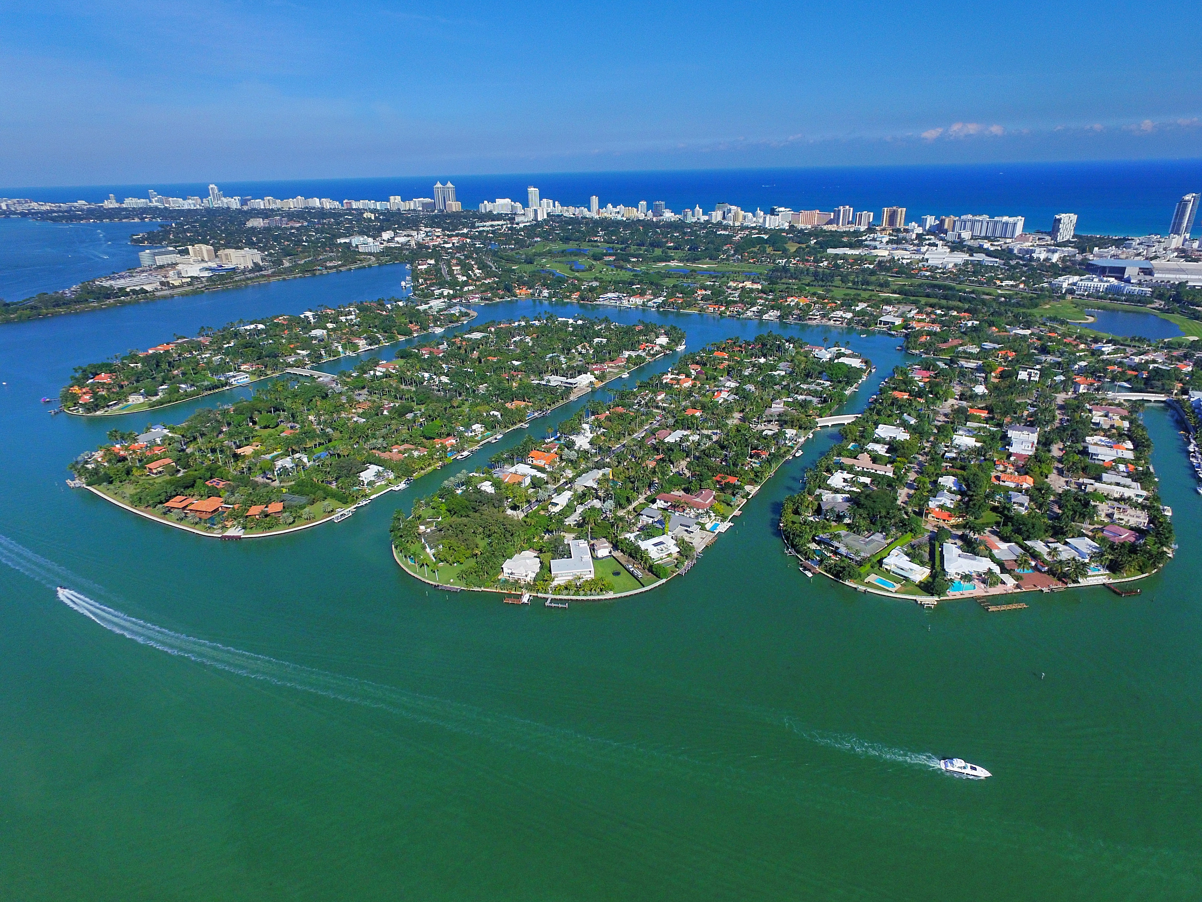 Sunset Islands Miami Beach Gated Community