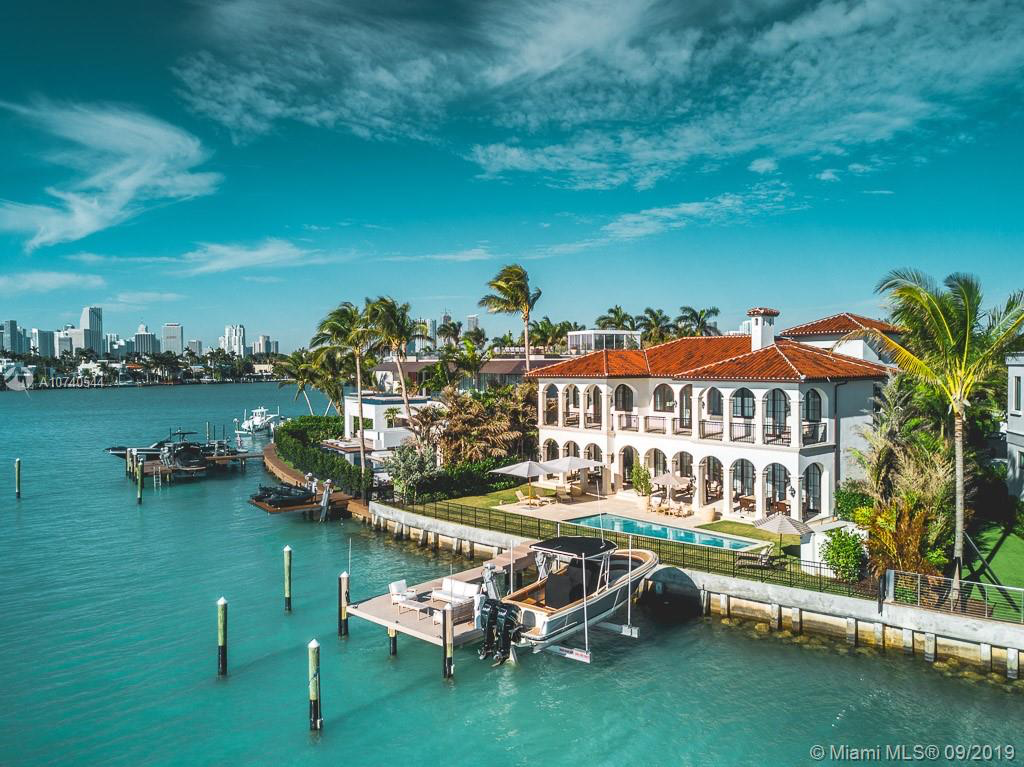 Waterfront Listings of Miami Beach Spring 2020